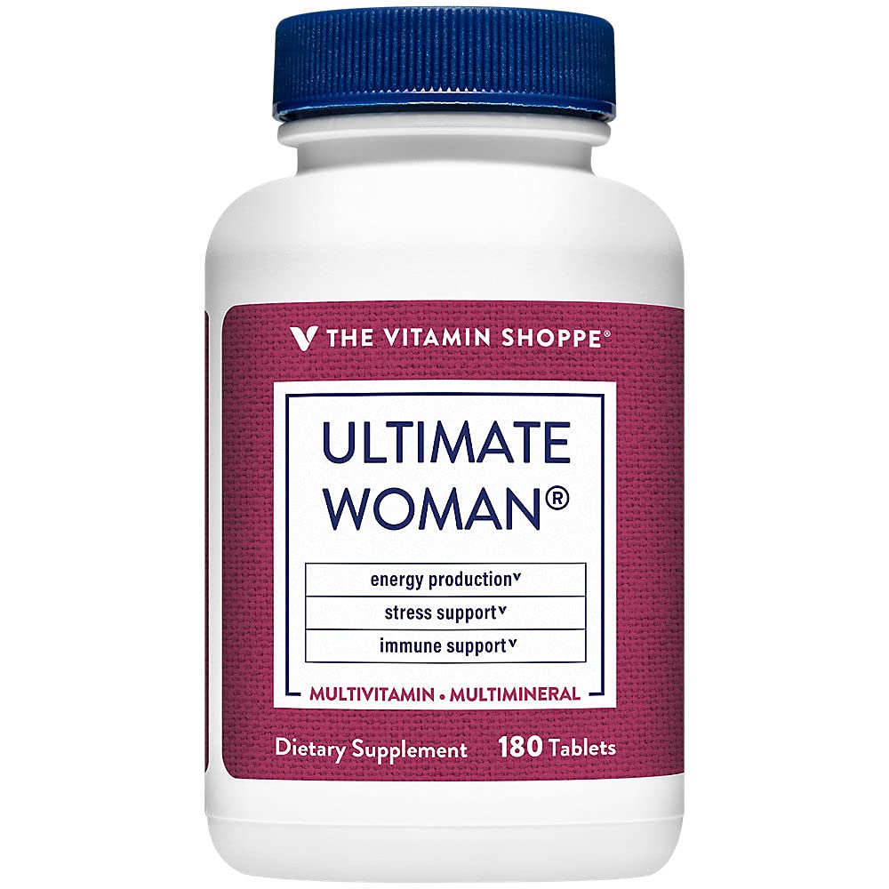 Vitamiini Shoppe Ultimate Woman Multivitamiini, High Potency Multi Green Tea Extract 