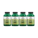 Swanson Aktivoitu Charcoal - Natural Supplement Tuet Tervettä Imeytyminen - Auttaa w/Bloating & Pitämällä Bowel Säännöllisyys - (120 kapselia, 520 mg per tarjoilu) 4 pakkaus