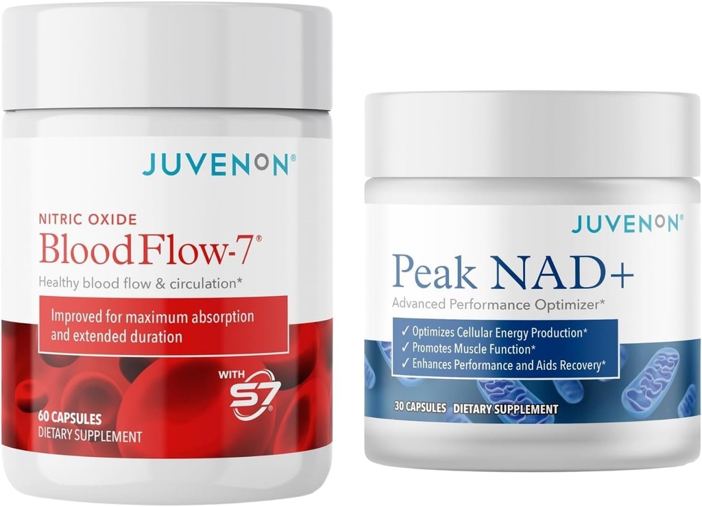 Juvenon BloodFlow-7 Typpioksidilisä nitrosigiini + NAD+