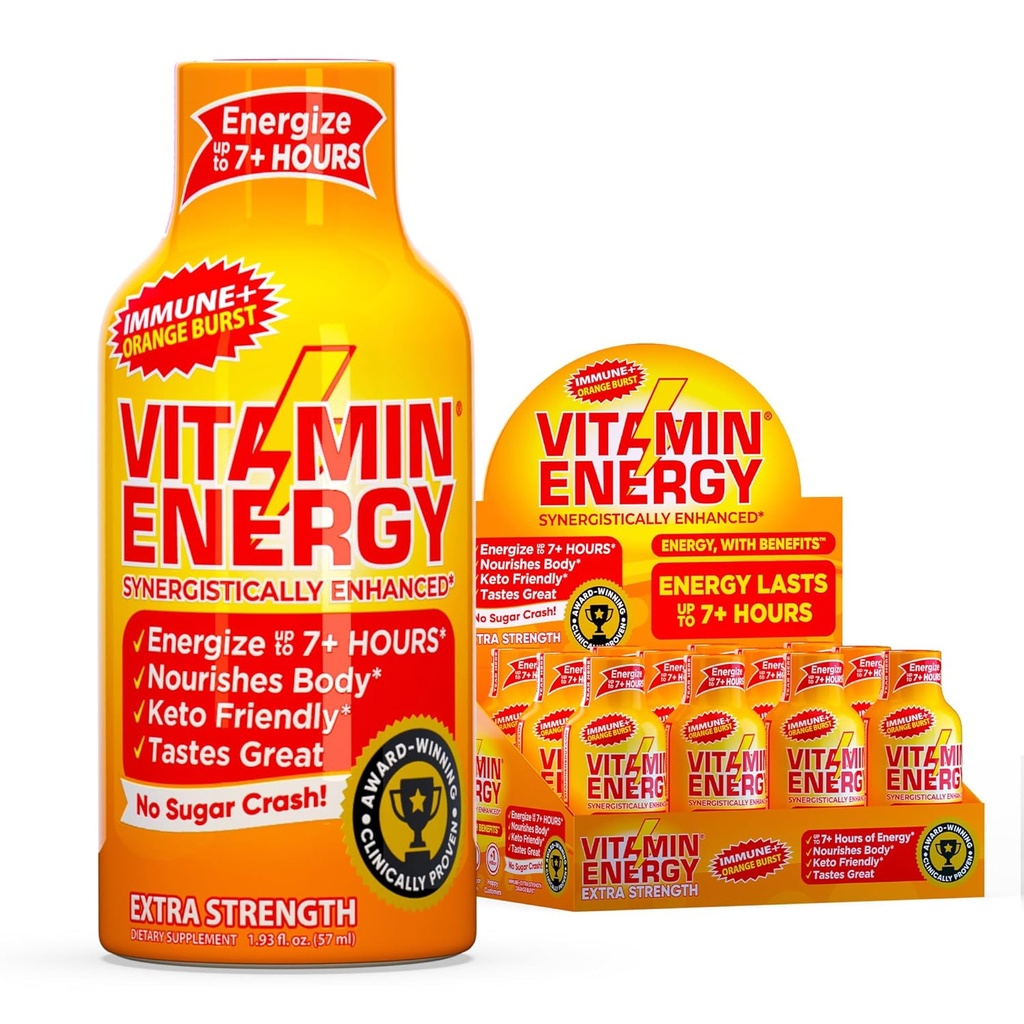 Vitamiini Energia Immuuni+ Extra Strength Energia Shot ...
