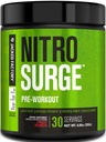 Jacked Factory NITROSURGE Pre harjoitus täydentää - Loputon energia, pikavoimaa voitot, selkeä Focus & Intense pumput - NO Booster & Tehokas Preworkout Energy Powder - 30 tarjoilut, hedelmäpunch