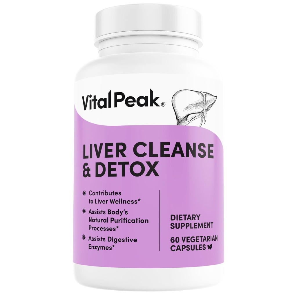 Maksan Cleanse Detox & Repair - Maksan Health Support Supplement - Milk Thistle, berberiini, Beet Root Powder, Turmeeric, Inkivääri, Voikukan juuri, Artisokka, Grape Seed Extract & More - 60 kapselia