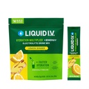 Liquid I.V.® Hydration Multiplier +Energy - Lemon Ginger | Electrolyte Powder Drink Mix | 1 Pack (14 portioner)