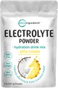Micro Ingredients Hydration Electrolyte Powder, 2 lb (139 tarjoilua) ... Piña Colada Flavor... Korkea kaliumarvo (1 000 mg) + Kookosvesi Ei sokeria.