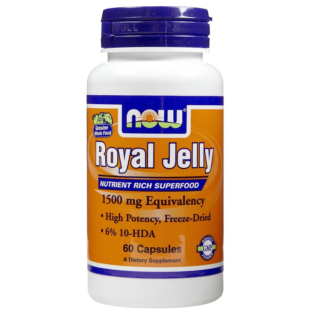NYT Foods Royal Jelly 1500mg 60 kapselia (pakkaus 2)