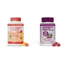 SmartyPants Kids Multivitamin Gummies och Probiotic Immunity Bundle: Omega 3 Fish Oil (EPA / DHA), Vitamin D3, C, Vitamin B12, B6, Digestive & Immune Support Supplement (30 Day Supply)