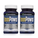 American BioSciences ImmpPower ... Tehostettu immuunituki, luonnollinen tappajasoluaktiivisuus ja sytokiinituotanto... 30 kasvissyöjäkapselia, 500 mg AHCC-kapselia (2 pakkaus)
