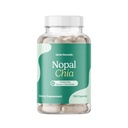 Santo Remedio Nopal Chia, Prickly Pear Cactus ja Chia Powder Dietary Supplement, Kliinisesti todistettu ainesosat, gluteeniton, ei-GMO, ei lisättyä sokeria, 120 kapselia, 60 tarjoilua per kontti