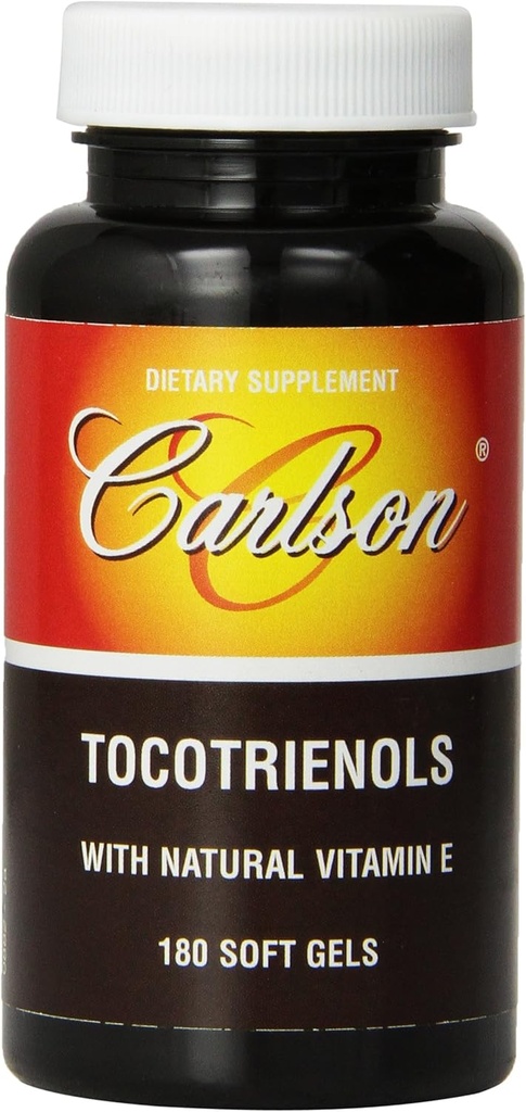 Carlson Labs Tokotrienols kanssa luonnollinen E-vitamiini, 180 Softgels