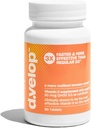 d.Velop Vitamin D Supplements 2400 IE, 20 mcg - High Potency Vitamin D3 for Immune Support, Bone & Heart Health - 3X Faster & More Effective - kliniskt testad - Vitamin D Pills, 60 Count