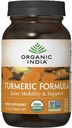 Organic India Turmeric Curcumin Herbal Supplement - Joint Mobility & Support, Immunomy System Support, Terveellinen Inflammatory Response, Koko juurilisä, Organic Trikatu - 90 kapselia