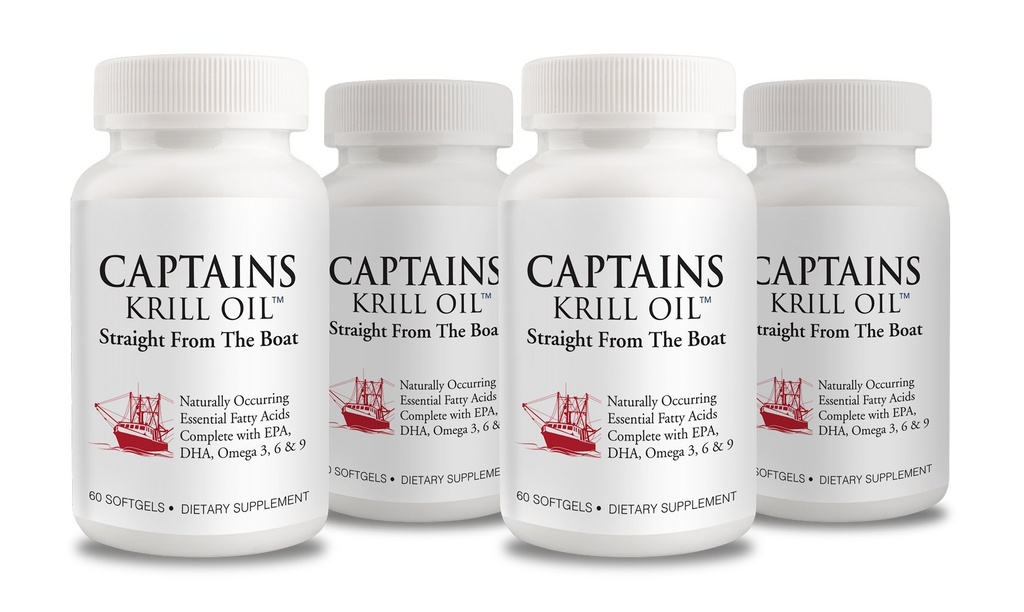 Kapteenit Pure Antarktis Krill Oil Softgels 