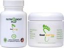NutriGout Plus Uric Acid Support och Therapeutic Relief Topical Cream med Arnica Extract