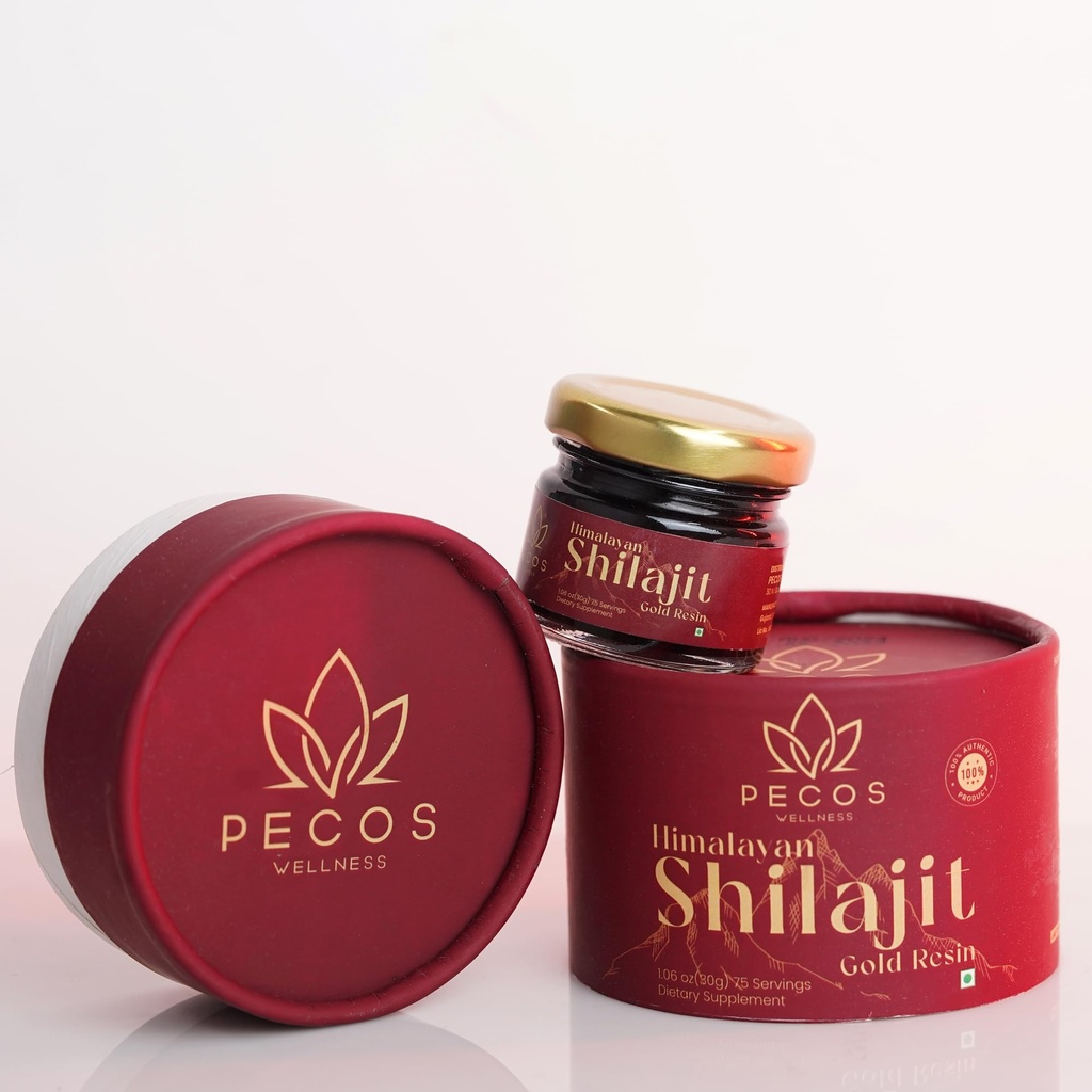 Puhdasta Himalaya Shilajit Hartsi Korkea Potency Gold Grade -aste miehille ja naisille.100 Tarjoiluja energiatehostaa ja immuunitukea, 85+ Trace Minerals, 76%+ Fulvic Acid, with Lab Test Report, 30g