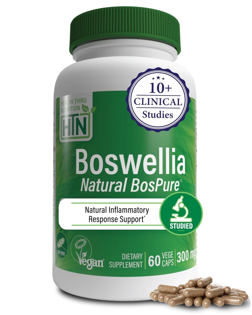 Health Thru Nutrition Boswellia 300mg 60 kapselia Bossure AKBAMAX ...