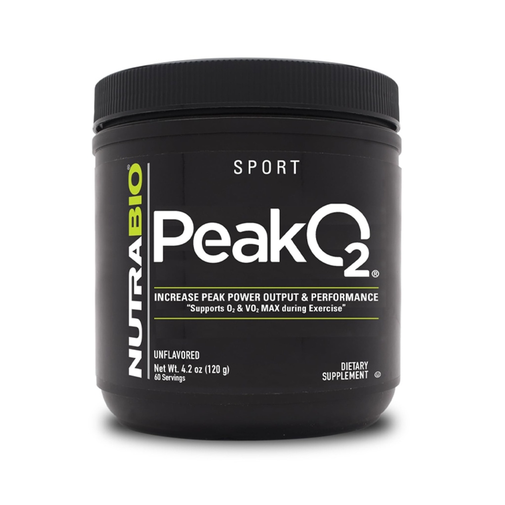 NutraBio Peak O2, Mauton, 4,2 oz (120 g), Labs