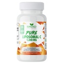 Puhdas liposomaalinen C-vitamiini - 1200 mg Immuunijärjestelmän ja kollageenin terveystehoste, joka auttaa ikääntymistä estäviä ihovitamiineja, natriumaskorbaattia, auringonkukkalesitiiniä, lypopalloa - 60 kapselia