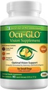 Ocu-GLO Vision Supplement för små hundar - Lutein, Omega-3 fettsyror, Grapeseed Extract - Stöd Optimal Eye Health & Vision hos hundar - Antioxidanter för Canine Ocular Health - 90ct SNIP CAPS