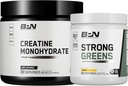 BARE TEHTÄVYYS BPN Creatiini Monohydraatti ja vahva vihreät Bundle