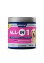 Vetericyn All-in 1 Multifunktionell valp tillskott | Digestive Enzymes + Antioxidant Immune Support för valpar + vitaminer, mineraler, prebiotika, probiotika och Omegas. 90 greve