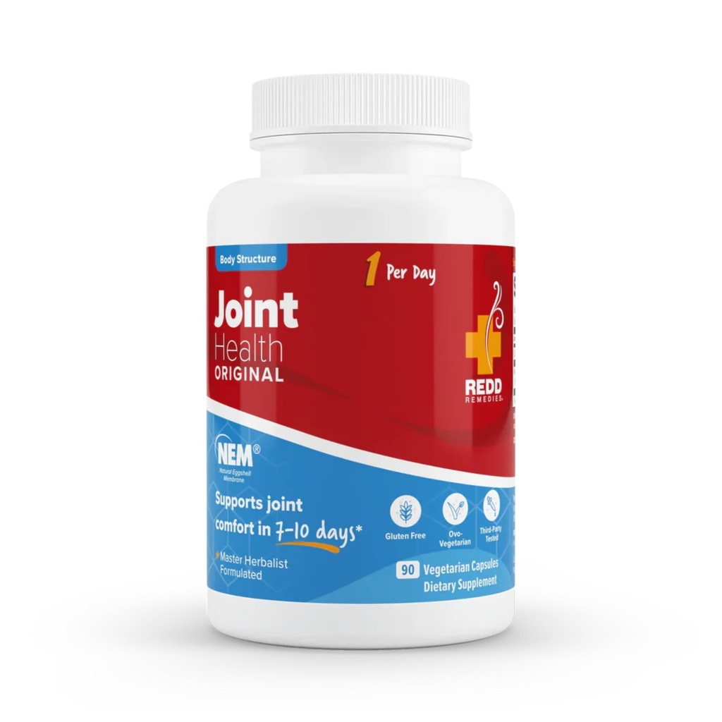 Redd Remedies, Joint Health Original, auttaa vahvistamaan Connective Kudos ja Cartilage, 90 kasvissyöjä kapselit