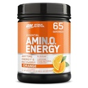 Optimum Nutrition Amino Energy - Pre workout with Green Tea, BCAA, aminohapot, Keto Friendly, Green Coffee Extract, Energy Powder - Orange Cooler, 65 Palvelimet (Pakkaus May Vary)