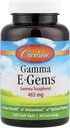 Carlson Labs Gamma E- Gems, Gamma Tokoferoli, 465 mg, 120 Softgels