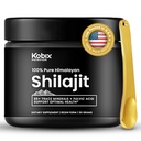 Kobix Pure Himalayan Shilajit Hartsi, High Nutritional Potency, 85+ Trace Minerals Hummeri & Fulvic Acid, Immuunituki miehille ja naisille, 3. puolue US Lab Tested- 30g