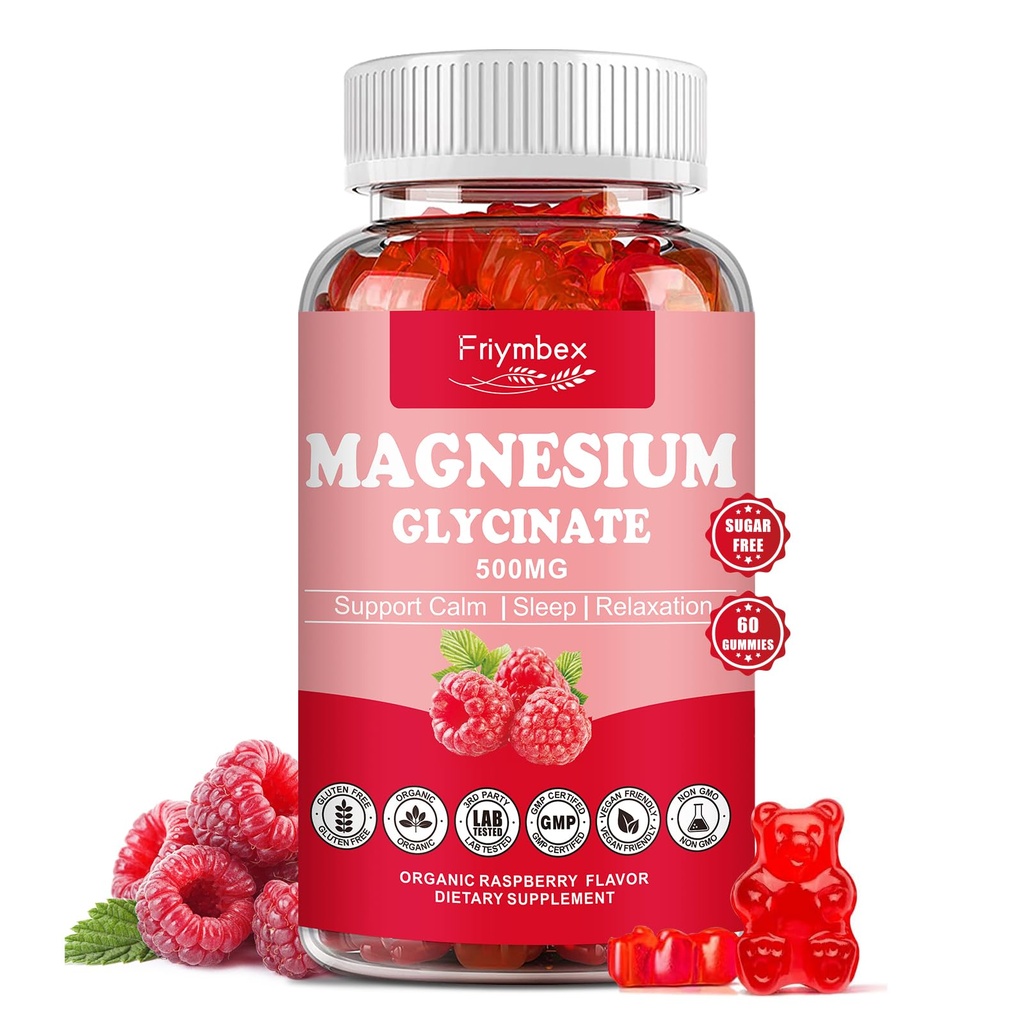 Magnesium Glycinate Gummies 500mg .....................................................................................................................................................................................................................................................