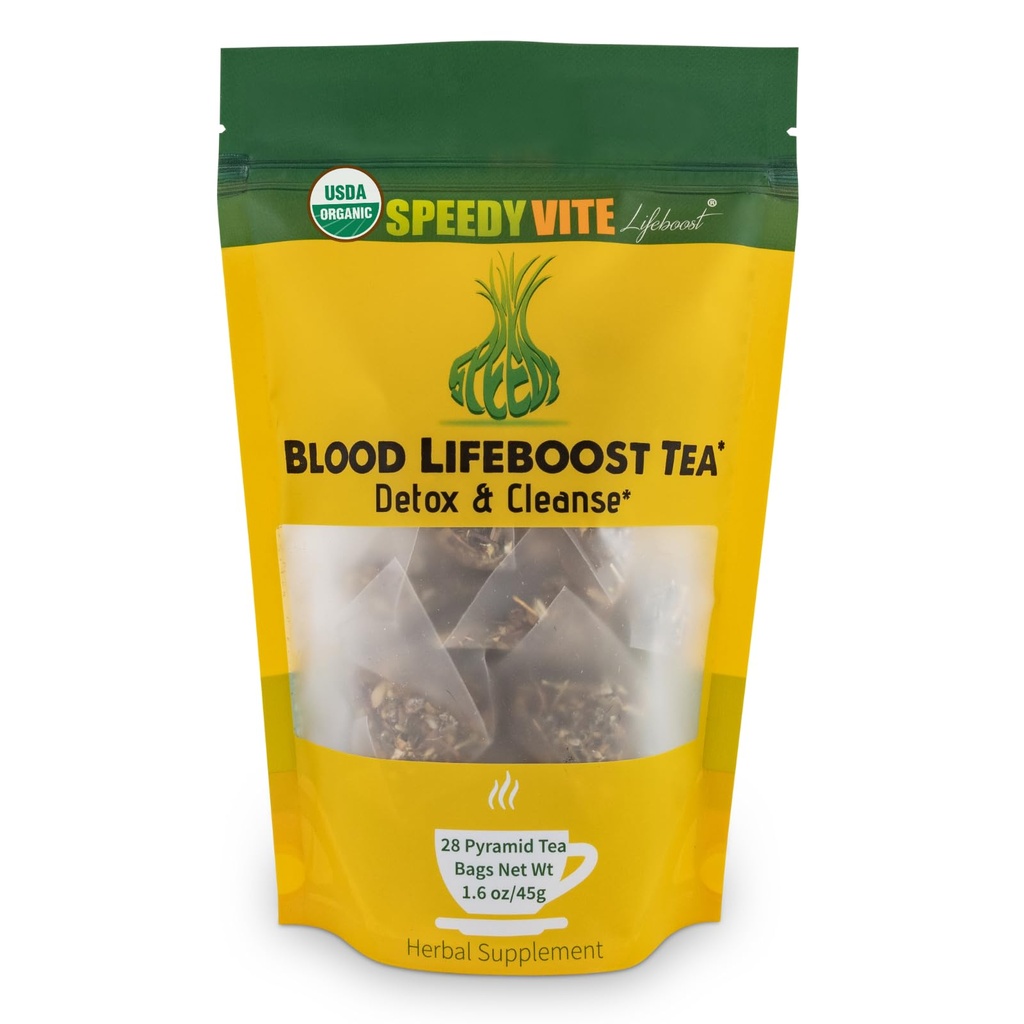 SpeedyVite® Blood LifeBoost Tea ... Tukee jätteiden poistamista verenkierrosta*...............