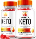 Rize labs (Pakki 2 Ignite Keto ACV Gummies varten Advanced Weight Loss, Ruokavalio Supplement (120 Gummies)