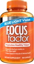 Focus Factor Blue Light Formula (150 Count) - Blue Light -suodatustuella varustetut silmävitamiinit - luteiini ja zeaksantiinilisä C-vitamiinilla, E-vitamiinilla, Lutemax 2020® - Edistää silmien terveyttä