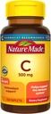 Nature Made Vitamin C 500 Mg Caplets med Rose HIPS, 130 tabletter (Pack of 3)