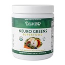 BRAINMD Dr Amen Neuro Greens Superfood - 7,9 oz - Tukee koko kehon hyvinvointi, Digestio + Immuuni- ja aivoterveys - Gluteeniton - 30 tarjoilu