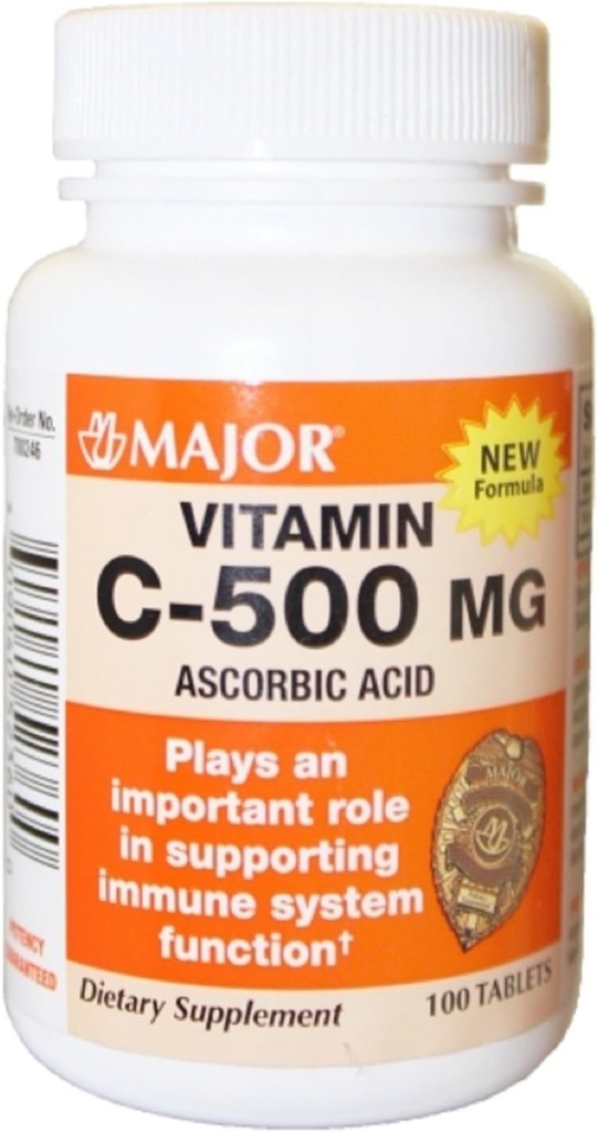 Merkittävä C-vitamiini 500 mg - 100 tablettia (3 pakkaus)