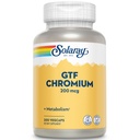 Solaray GTF kromi 200 mcg - Pure kromi GTF 200 mcg täydentää, tukee aineenvaihduntaa ja koko kehon terveys miesten ja naisten - 200 vegan kapselia