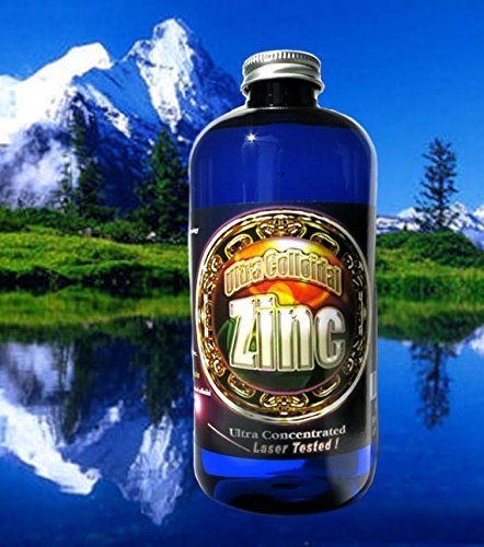 Silver Mountain Minerals Colloidal Zink Liquid Mineral Concentrate 16 Oz. 240 PPM