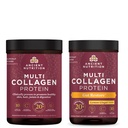Ancient Nutrition Multi Collagen Protein Powder, Ei maukasta, 45 tarjoilua + Multi Collagen Protein Powder, Gut Palauta, 20 tarjoilua