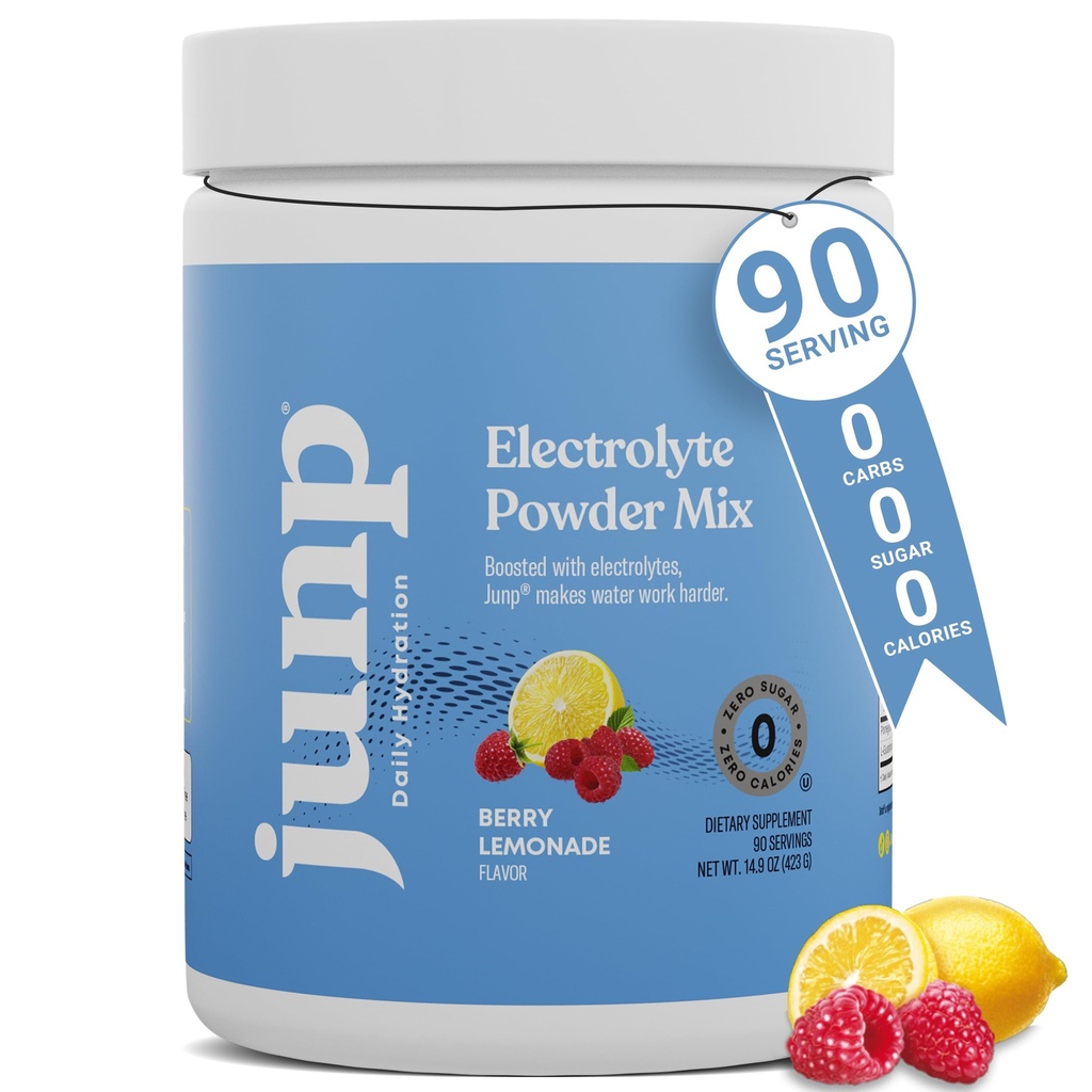 JUNP Electrolytes Powder No Sugar No Carbs 
