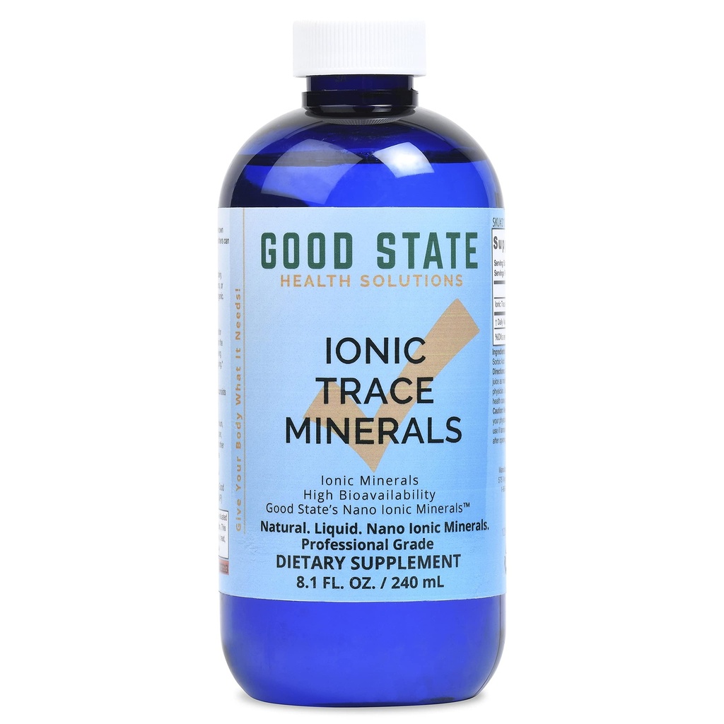 Good State Liquid Ionic Trace Minerals (96 annosta 125 mg - 8 fl oz)