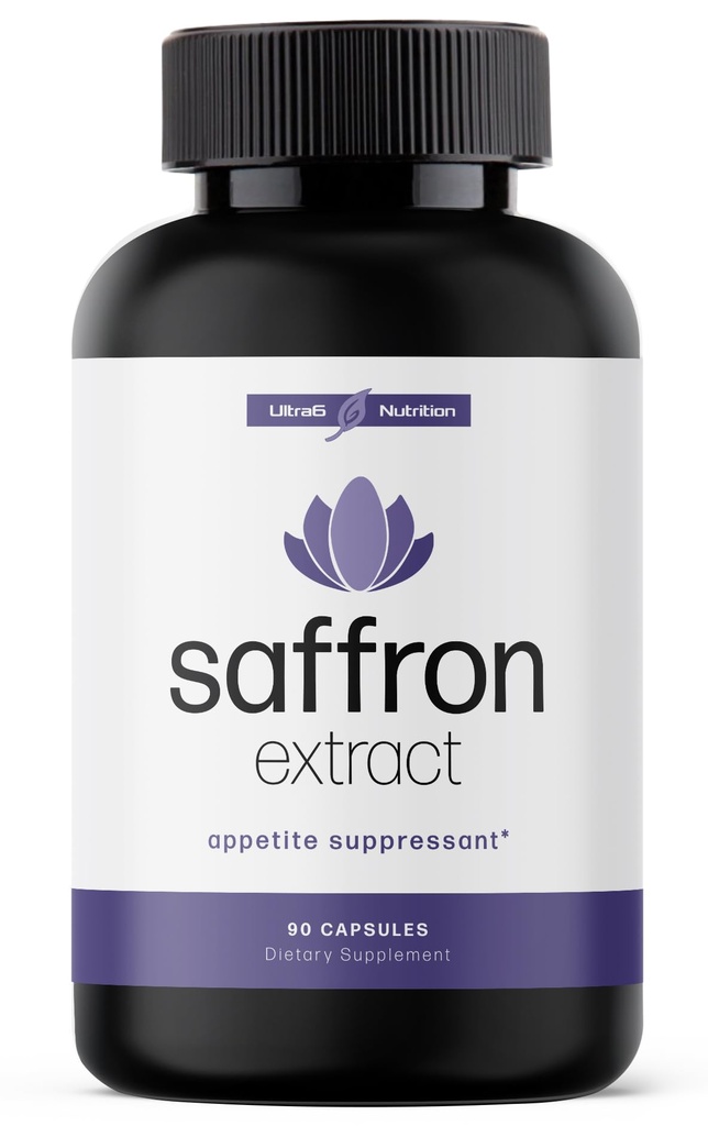 Pure Saffron Extract - Appetite Suppressant for Weight Loss Women & Men - Natural Hunger & Craving Control Supplement - Saffron Supplements for Energy & Mood Lift - 90 kapslar - Made in USA