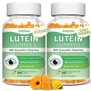 2 Pack Lutein Gummies 25mg, Sugar Free Lutein Zeaxanthin Supplements Gummies, Eye Health Supplement för vuxna, Eye Vitamins Lutein för Vision och Blue Light Protection, Mango Flavor, 120 Count