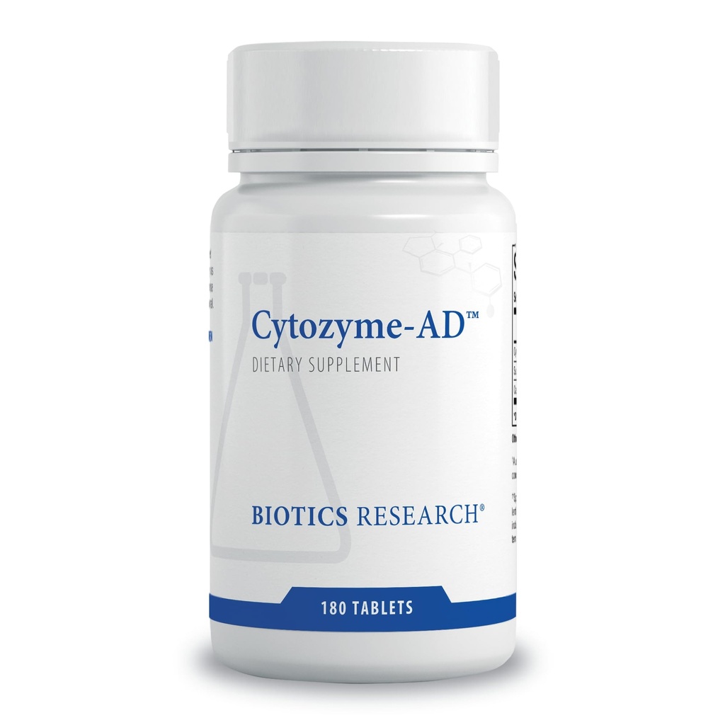 Biotics Research Cytozyme-ADTM Adrenal Support Supplement för kvinnor och män - Stöder hälsosam Adrenal Function, Normal Energy Levels & Overall Wellbeing & Promotes Calm - 180 tabletter
