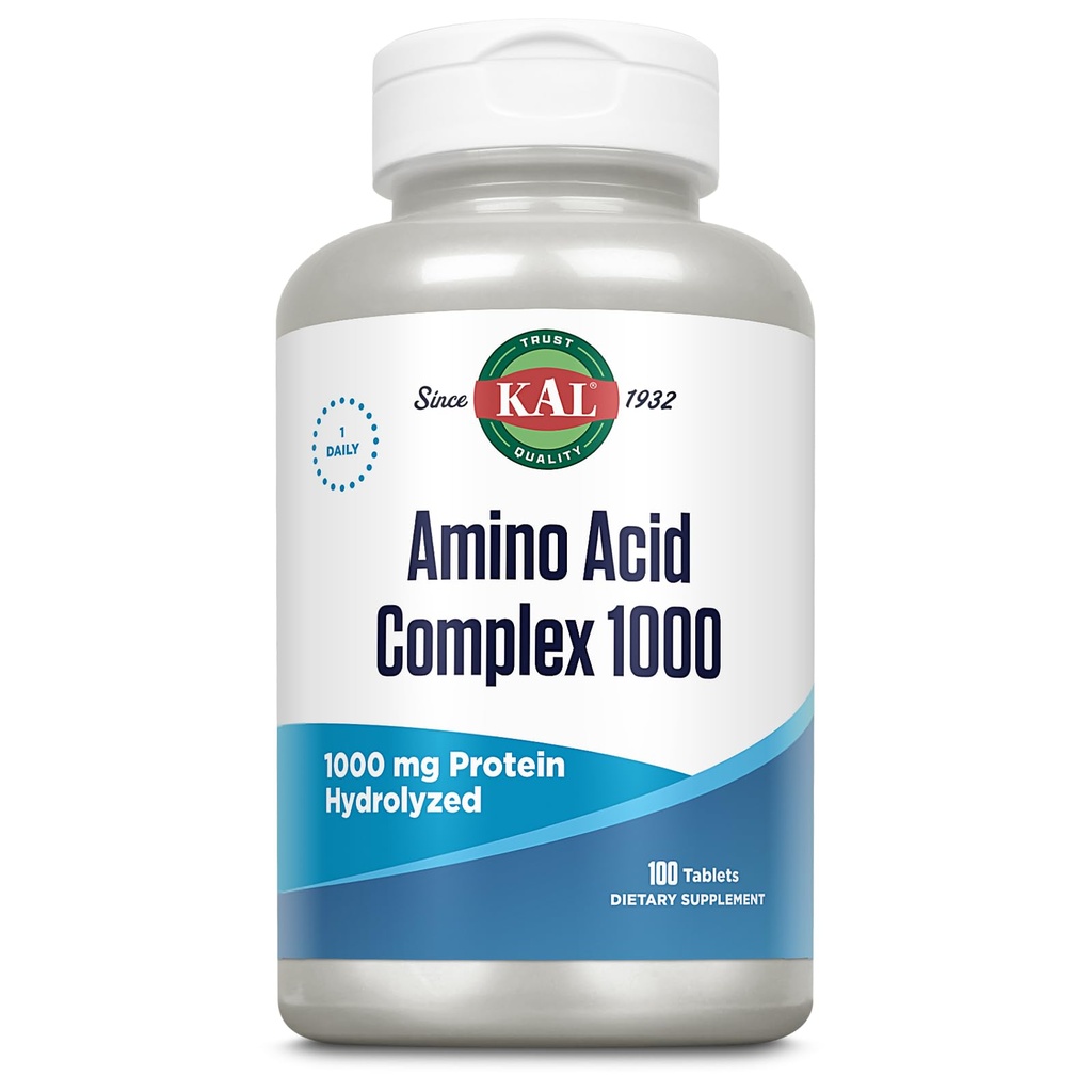 KAL Aminohappokompleksitabletit, 1000 mg, 100