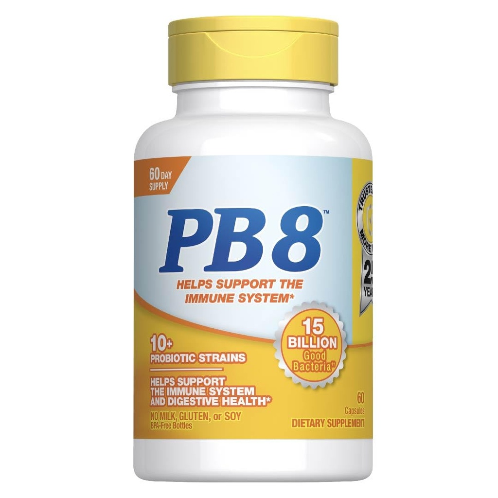 Nutrition Nu PB 8 Probiotiskt Immunsystem och Digestive Support * Kosttillskott, 60 greve