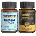 Probiootti 100 miljardia PMY + 120 miljardia PMY Gut & Digestive Health, Vegan Acidophilus Probiotic Supplement