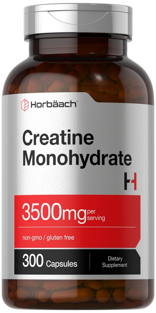 Horbäach Creatiini Monohydraattikapselit 3500 mg 300