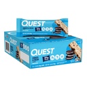 Quest Nutrition Evästeet ja kerma proteiinipatukat, 21g proteiinia, 1g sokeria, 4g Net Carb, gluteeniton, Keto Friendly, 12