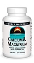 Lähde Naturals Kalsium & Magnesium, Aminohappokompleksi D-3, 300 MG - 250 tablettia