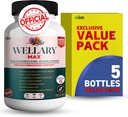 Wellary Max Menopause Support Supplement, 40 miljardia PMY Probiootti Blend, 90 kapselia (5)